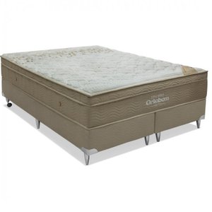 Cama Box Queen Ortobom Colchão Viscomemory Ortobom