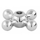 Ver imagem 3 de Acabamento para Registro de Pressão e Gaveta Metal Cromado 1.1/2" C52