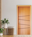 Ver imagem 2 de Folha de Porta Frisada HDF Modelo 196 Mapaf:102 cm