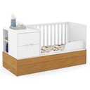Ver imagem 3 de Berço Americano Multifuncional Formare Branco Freijó - Matic e guarda Roupa Infantil Americano 4