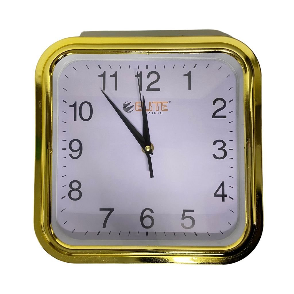 Relógio Quadrado de Parede 25cm Bea Decor