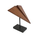 Ver imagem 1 de Escultura Decorativa Avião em Metal e Madeira 30cm Fm0330 Btc