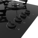 Ver imagem 3 de Cooktop Terim à Gás TRM 4B Vidro Preto Flange Esmaltada