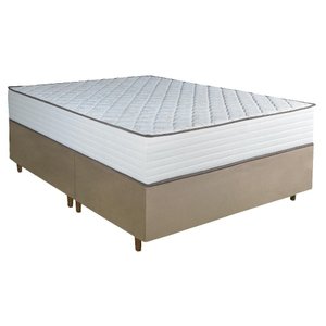 Colchão Queen Molas Ensacadas Privilege + Base 158x198x67
