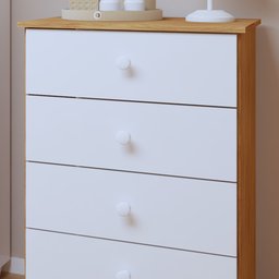 Quarto de Bebê Completo 100% MDF com Guarda Roupa 3 Portas, Cômoda e Berço Mini Cama Life Espresso Móveis - 17