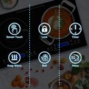 Ver imagem 2 de Duxtop Cooktop de Indução 2 Bocas 1800w Portátil com Lcd Touch Control