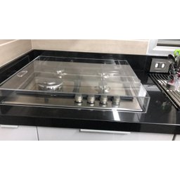Tampo Para Fogão Cooktop 5 bocas Em Acrílico Cristal - 6