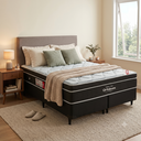 Ver imagem 1 de Cama Box King Ortobom Elegant Superpocket Super Ortobom Preto
