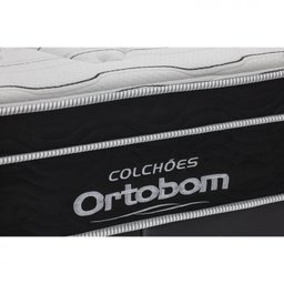 Cama Box King Ortobom Elegant Superpocket Super Ortobom Preto - 7 Cama Box King Ortobom Elegant Superpocket Super Ortobom Preto - 7