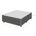 Ver imagem 3 de Cama Box King Ortobom Elegant Superpocket Super Ortobom Preto
