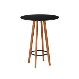 Conjunto Bistro e Banquetas Paris Moderna Área Gourmet Premium Resistente Sacada Hall Cor Nature - 3
