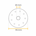 Ver imagem 4 de Disco de Corte 115x20mm Premium Porcelanato Maxtool