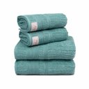 Ver imagem 2 de Jogo de Toalha de Banho Sonata 100% Algodão 4 Peças Fio Penteado Gramatura 400