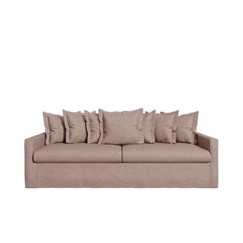Sofá Living Laguna 2,40m com Capa Removível Lavável