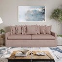 Ver imagem 2 de Sofá Living Laguna 2,40m com Capa Removível Lavável