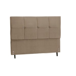 Cabeceira Casal Queen Size 164 Cm New Paris New Foam para Cama Box Estofada - Jbe Móveis