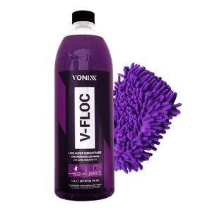 Kit Lavagem V-floc 3l Vonixx e Luva de Microfibra Forwash Sbrio Kit Sbrio