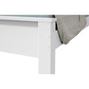 Ver imagem 6 de Cama Solteiro Athenas Branco ou Branco C/ Lilás - Flex - Lopas