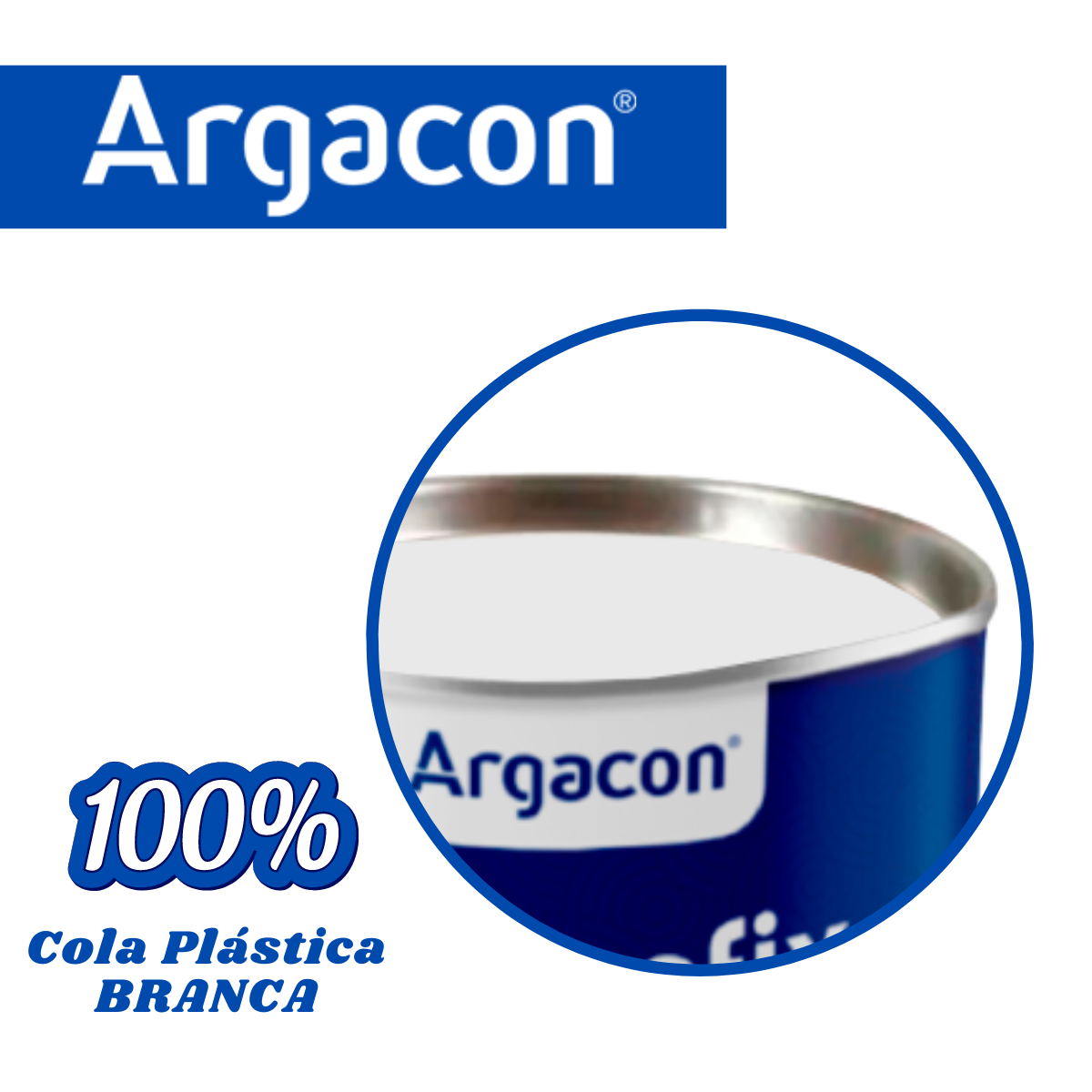 Massa Cola Plástica Para Mármore Porcelanato Argacon 800gr - 5
