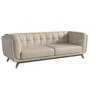 Ver imagem 1 de Sofa Living 2 Lugares Bellare 180 cm Pes Madeira Linho Tcs 701 Moll