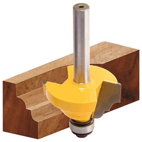 Fresa HM Moldura Decorativa com Rolamento Haste 06 mm Vonder