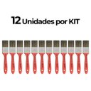 Ver imagem 3 de Pincel Trincha para Pintura 1.1/2 Polegada Roma Vermelho 12 Unidades