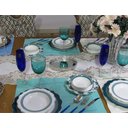 Ver imagem 5 de Bandeja Prateado Espelhada 2x21x15cm - Bandeja de Luxo em Metal Precioso Multifuncional para Decoraç