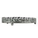 Ver imagem 3 de Bandeja Prateado Espelhada 2x21x15cm - Bandeja de Luxo em Metal Precioso Multifuncional para Decoraç