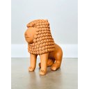 Ver imagem 2 de Escultura em Cerâmica Leão de Nuca. Artesanal, Produzido Pela Família do Mestre Nuca