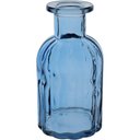 Ver imagem 1 de Vaso Decorativo Enfeite Casa Garrafa Home&co Vidro 14x7x7cm Azul