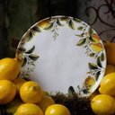 Ver imagem 2 de Prato Raso Bio Limonata 27,5cm Cerâmica Porto Brasil Decorado Cozinha Servir Mesa Posta