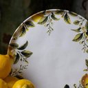 Ver imagem 3 de Prato Raso Bio Limonata 27,5cm Cerâmica Porto Brasil Decorado Cozinha Servir Mesa Posta