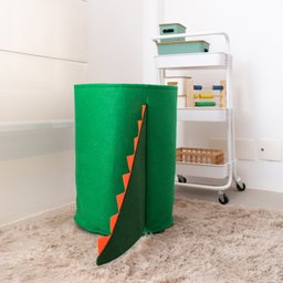 Cesto infantil de feltro dinossauro - Oikos - 8