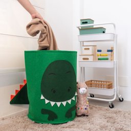 Cesto infantil de feltro dinossauro - Oikos - 7