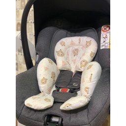 Redutor De Bebe Conforto Marokita Baby 036 NUVEM ROSA UN - 4