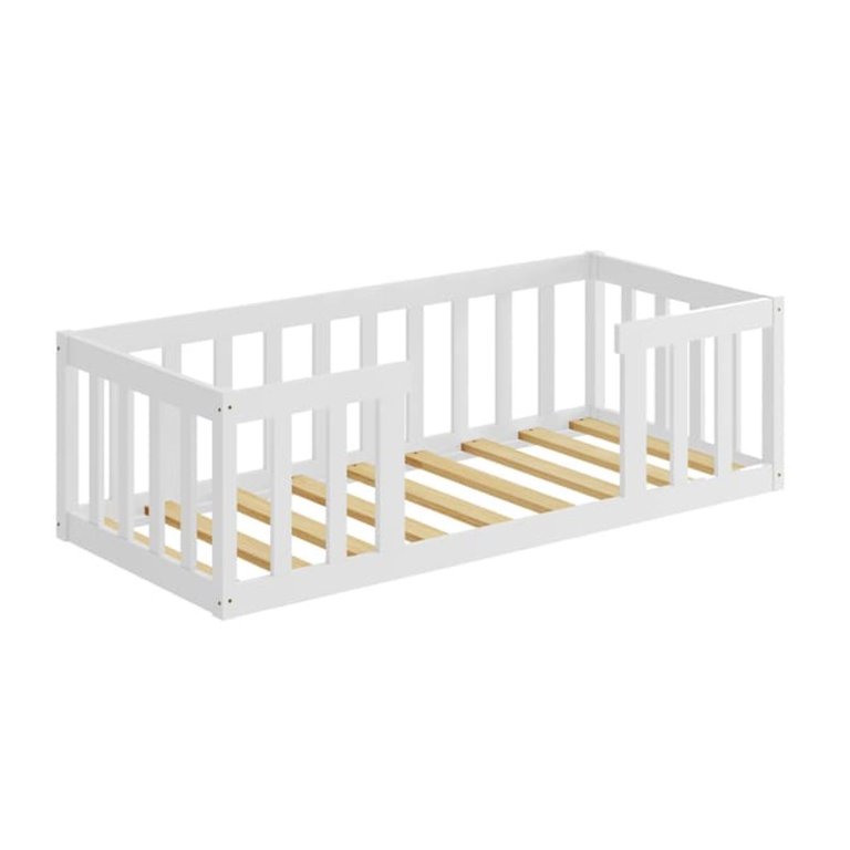 Cama Infantil Montessoriana Nemargi Cor Branco