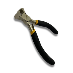 Alicate Mini Corte Frontal 4,5" Torques com Mola Aço Carbono Niquelado Cabo Borracha Termoplástica - 3