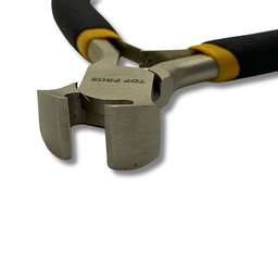 Alicate Mini Corte Frontal 4,5" Torques com Mola Aço Carbono Niquelado Cabo Borracha Termoplástica - 6