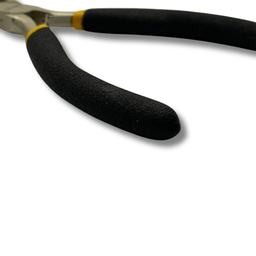 Alicate Mini Corte Frontal 4,5" Torques com Mola Aço Carbono Niquelado Cabo Borracha Termoplástica - 5