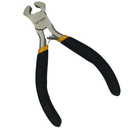 Ver imagem 2 de Alicate Mini Corte Frontal 4,5" Torques com Mola Aço Carbono Niquelado Cabo Borracha Termoplástica