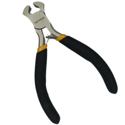 Alicate Mini Corte Frontal 4,5" Torques com Mola Aço Carbono Niquelado Cabo Borracha Termoplástica - 2