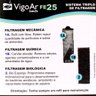 Filtro de Aquário Fe 25 Vigo Ar Filtro Externo até 50l - Vazão 250 L/h - 4