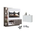 Ver imagem 1 de Rack Painel com Suporte para Tv até 55 Polegadas e Aparador 3 Portas Multimóveis Mp1098 Branco/