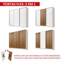Ver imagem 4 de Guarda Roupa Casal 100% MDF Zurique 3 Porta de Correr Madesa