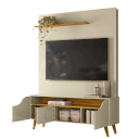 Ver imagem 4 de Home Theater para TV de até 55" Polegadas 3 Portas Polli Cumaru/Opala