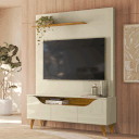 Ver imagem 6 de Home Theater para TV de até 55" Polegadas 3 Portas Polli Cumaru/Opala