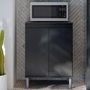 Ver imagem 6 de Balcão de Cozinha com Tampo 2 Portas 61cm Italy Preto - Ej Móveis