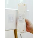 Ver imagem 4 de Gancho Adesivo Transparente De Rosca e De Encaixe Kit C/ 8