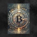 Ver imagem 3 de Placa Decorativa Bitcoin Criptomoeda Dinheiro Virtual Moeda