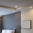 Ver imagem 2 de Spot de Embutir Led PP 12W Luminária Teto Gesso Drywall Bivolt: Branco/ Amarela 2700K/ Redondo